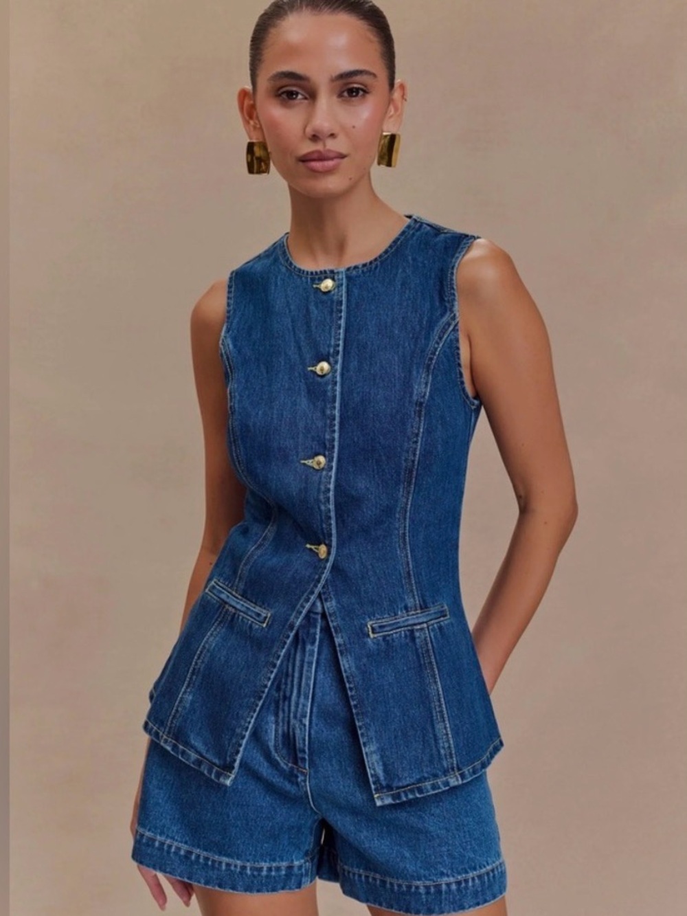 Meshki Denim set